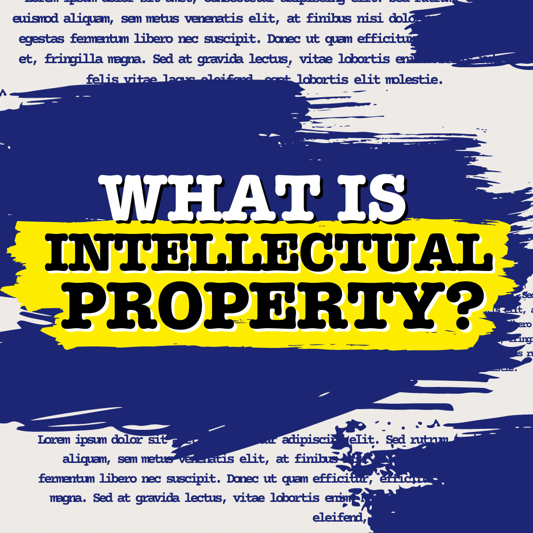 Headline says What is Intellectual Property